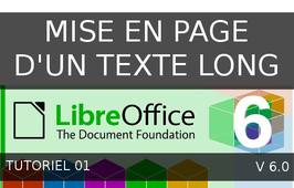 Mémoire- Réaliser la mise en page d'un texte long avec LibreOffice Writer V6.0