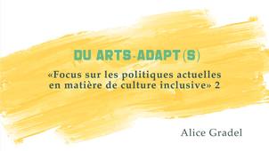 DU Arts-Adapt(s) - 17/02/24 - Alice Gradel